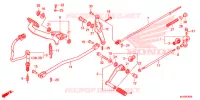 PEDALE pour Honda SHADOW VT 750 PHANTOM de 2015