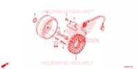 ALTERNATEUR pour Honda SHADOW VT 750 PHANTOM de 2016