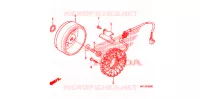 ALTERNATEUR pour Honda SHADOW VT 750 SPIRIT F de 2009