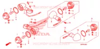 CLIGNOTANT pour Honda SHADOW VT 750 SPIRIT F de 2009