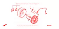 ALTERNATEUR pour Honda SHADOW VT 750 AERO de 2004