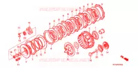 EMBRAYAGE pour Honda SHADOW VT 750 AERO de 2004