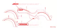 AUTOCOLLANTS pour Honda SHADOW VT 750 AERO ABS de 2005