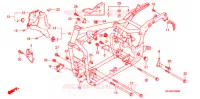 CADRE pour Honda SHADOW VT 750 AERO ABS de 2005