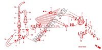 SYSTÈME DE RECYCLAGE DES GAZ (VT750C/CA'08,'09) pour Honda SHADOW VT 750 AERO ABS BLACK de 2009