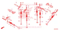 ARBRE A CAMES pour Honda SHADOW VT 750 AERO ABS de 2009