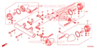 CLIGNOTANT (VT750C/VT750C2B/VT750CS) pour Honda SHADOW VT 750 AERO de 2011
