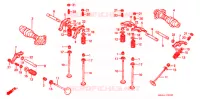 ARBRE A CAMES pour Honda SHADOW VT 750 ACE DELUXE 2 TONES de 1998