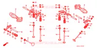 ARBRE A CAMES pour Honda SHADOW VT 750 ACE DELUXE 2 TONES de 1998