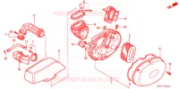 FILTRE A AIR pour Honda SHADOW VT 750 DELUXE 2 TONES de 1999