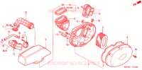 FILTRE A AIR pour Honda SHADOW VT 750 DELUXE ACE Kumamoto factory de 2002