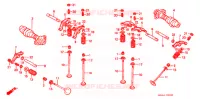 ARBRE A CAMES pour Honda SHADOW VT 750 DELUXE de 1999