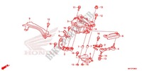AMORTISSEUR DE DIRECTION pour Honda CBR 1000 ABS ROUGE de 2017