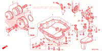 CARTER   POMPE   FILTRE A HUILE pour Honda CBR 1000 ABS RED de 2017