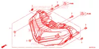 PHARE pour Honda CBR 1000 ABS RED de 2017
