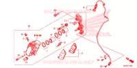 ETRIER DE FREIN AVANT pour Honda NC 750 INTEGRA S de 2017