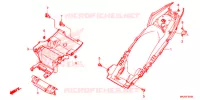 GARDE BOUE ARRIERE pour Honda NC 750 INTEGRA S de 2017