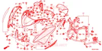 TETE DE FOURCHE pour Honda NC 750 INTEGRA S de 2017