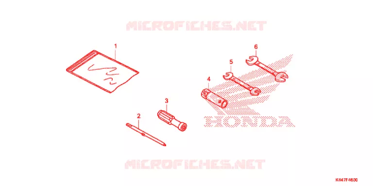 OUTIL Honda SCOOTER 110 VISION 2018  NSC110MPDH