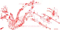 CADRE pour Honda SH 300 IS ABS de 2017