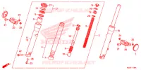 FOURCHE pour Honda SH 300 IS ABS de 2017