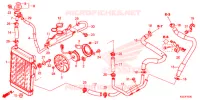 RADIATEUR pour Honda SH 300 IS ABS de 2017
