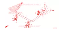 BARRE ANTI ROULIS pour Honda FOURTRAX 420 RANCHER 4X4 AT DCT IRS EPS de 2017