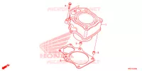 CYLINDRE pour Honda FOURTRAX 420 2X4 Electric Shift de 2017