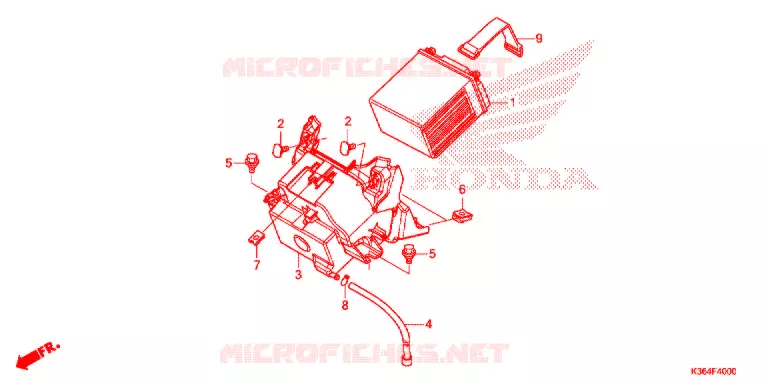 BATTERIE Honda SCOOTER 150 PCX 2015  WW150F