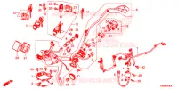 FAISCEAU DES FILS pour Honda PCX 150 SILVER de 2016