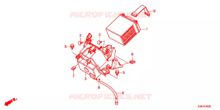 BATTERIE Honda SCOOTER 150 PCX 2015  WW150G