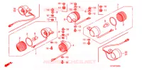 CLIGNOTANT pour Honda APE 100 de 2008