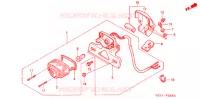 FEU ARRIERE pour Honda APE 50 DELUXE BLACK de 2001