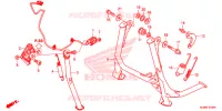 BEQUILLE pour Honda CROSSRUNNER 800 de 2017