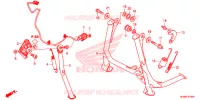 BEQUILLE pour Honda CROSSRUNNER 800 de 2017