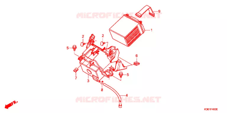 BATTERIE Honda SCOOTER 150 PCX 2017  WW150H