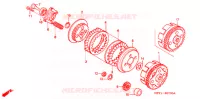EMBRAYAGE pour Honda APE 50 DELUXE de 2004