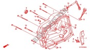 CARTER MOTEUR DROIT pour Honda APE 50 DELUXE Front brake disk de 2011