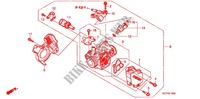 CORPS DE PAPILLON (XZ508/9) pour Honda APE 50 DELUXE Front brake disk de 2012