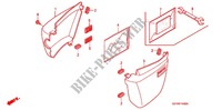 COUVERCLES LATERAUX pour Honda APE 50 DELUXE Front brake disk de 2011