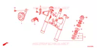 FOURCHE pour Honda MONKEY 50 de 2016