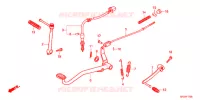PEDALE   KICK pour Honda MONKEY 50 de 2016