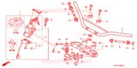 GUIDON   TE DE FOURCHE pour Honda XR 400 MOTARD de 2007