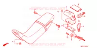 SELLE pour Honda XR 400 MOTARD de 2007