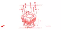 CYLINDRE pour Honda XR 400 de 2001