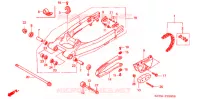 BRAS OSCILLANT pour Honda XR 400 de 2002