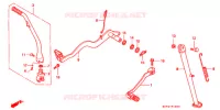 PEDALE pour Honda XR 400 de 2002