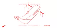 SELLE pour Honda XR 400 de 2004