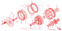 EMBRAYAGE pour Honda XR 400 de 2004