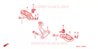 REPOSE PIED pour Honda XR 400 de 2004